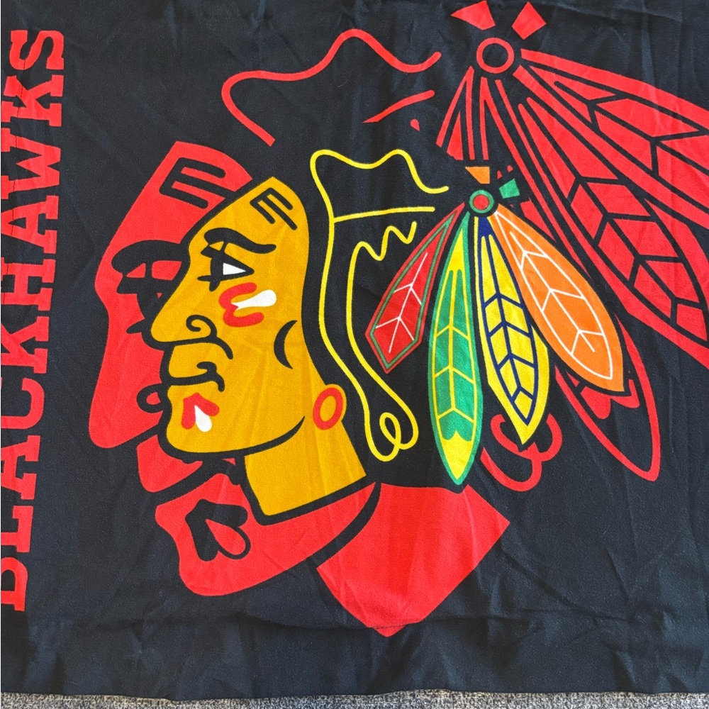 Chicago Blackhawks Logo Pillow shams - Picture 2 of 6